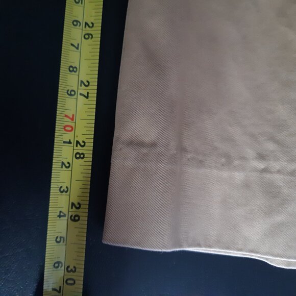 GAP 34x30 Slim Fit Light Tan Colour 100% Cotton Men's Chinos - Picture 10 of 13